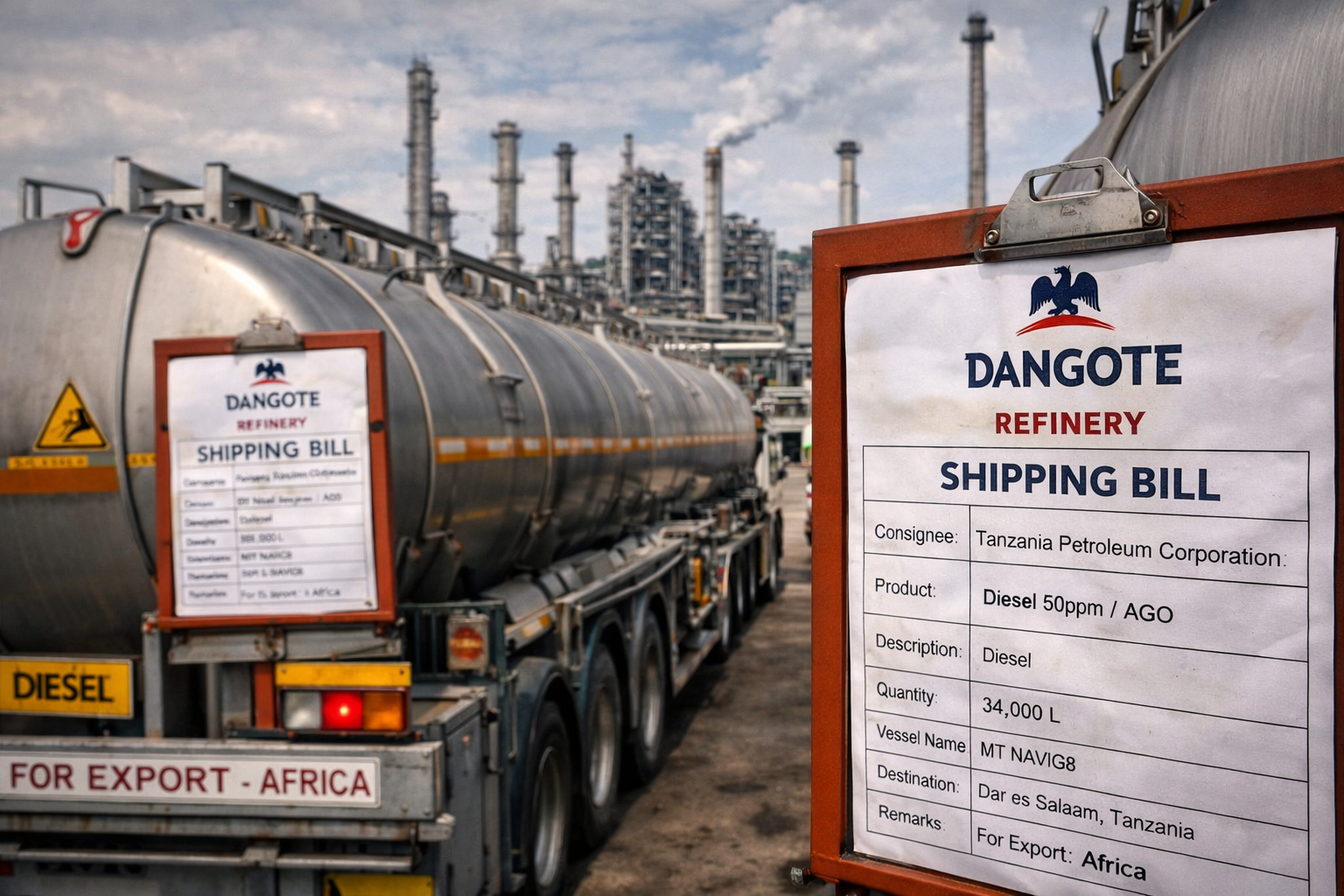 Refined fuel leaves Lagos for African markets, marking a shift from import to export.
Dangote’s distribution network begins to reshape fuel access across the continent.