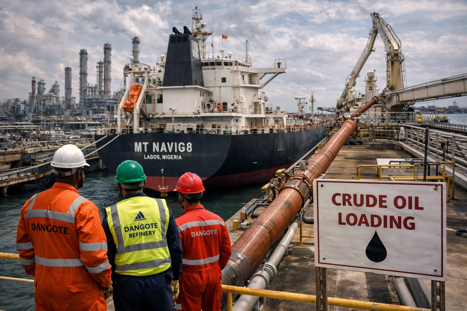 Crude oil flows steadily into the refinery as operations scale at record speed.
Behind the scenes, logistics and supply chains power Africa’s biggest refinery.