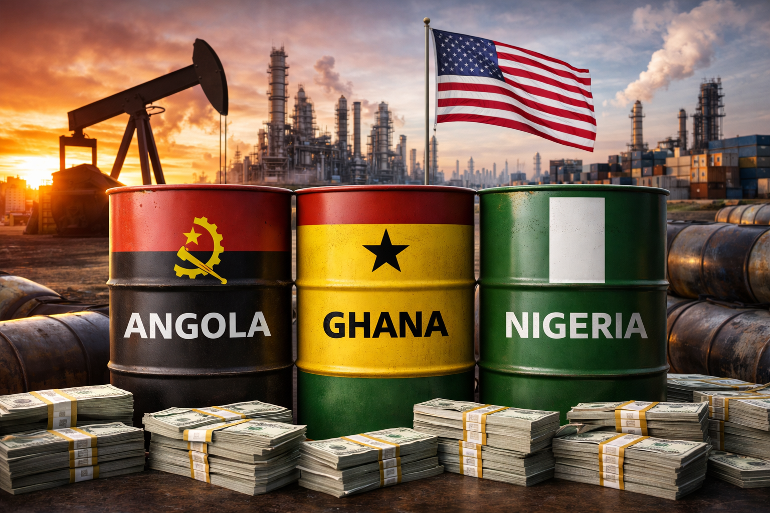 Angola and Ghana Gain Crude Market Share as U.S. Slashes Nigerian Oil Imports by 47%