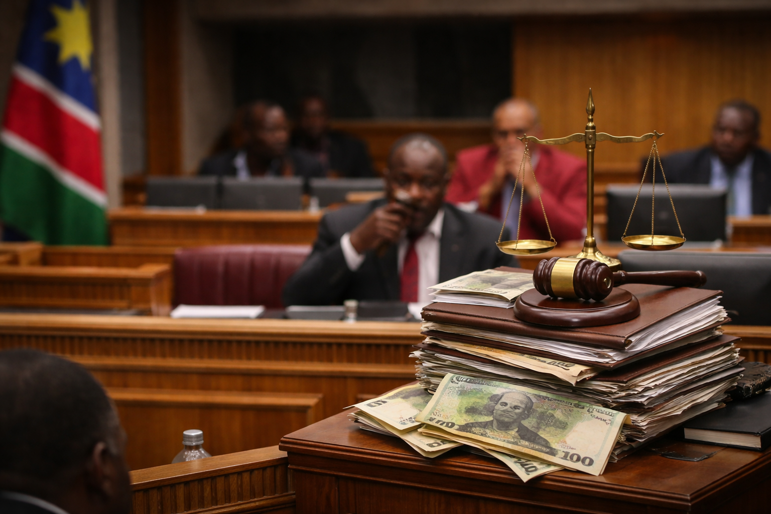 BUDGET ALLOCATION OF N$1.6 MILLION FOR ECN’S LEGAL FEES QUESTIONED