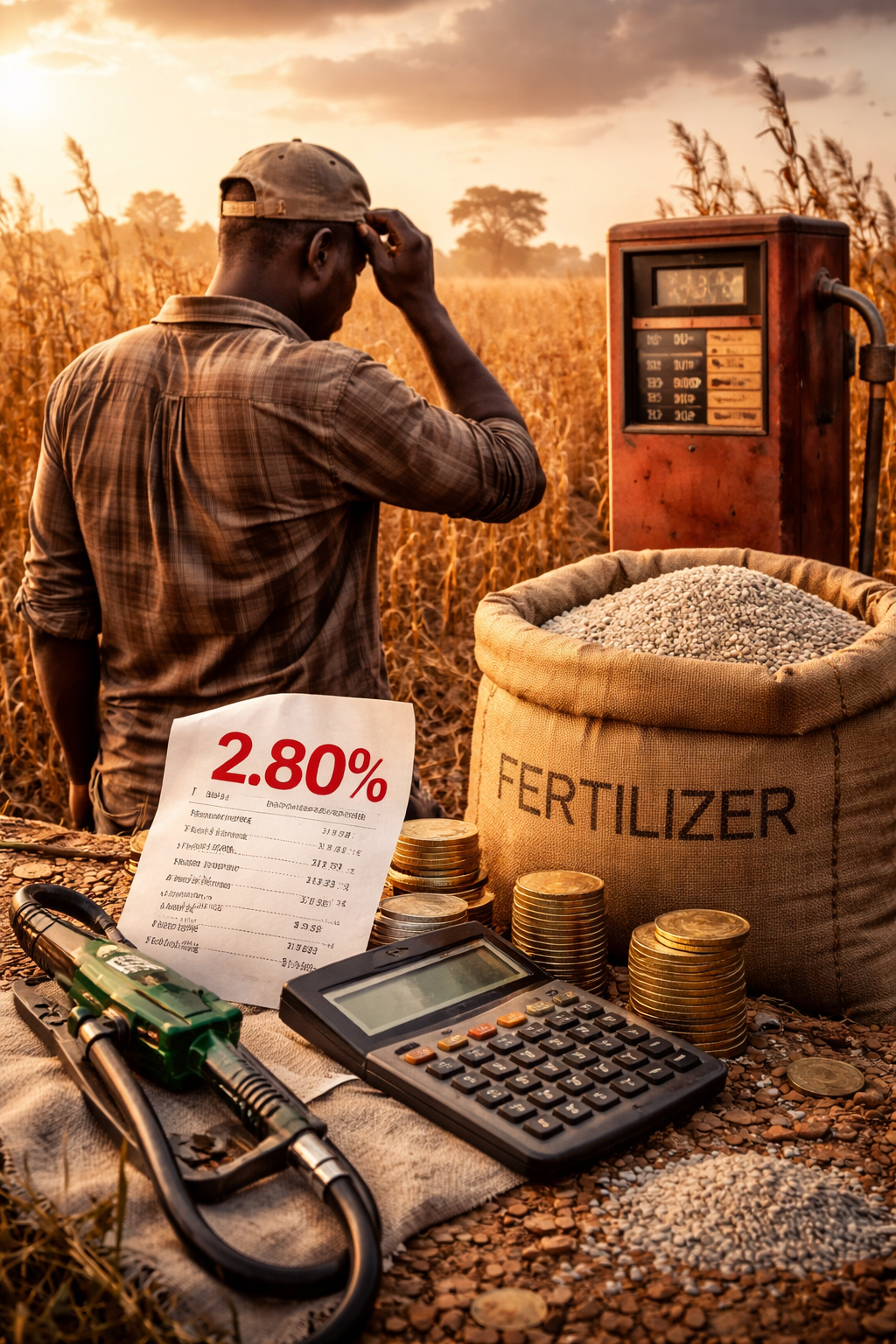 PRESSURE ON GRAIN FARMERS AS WAR DRIVES UP INPUT COSTS