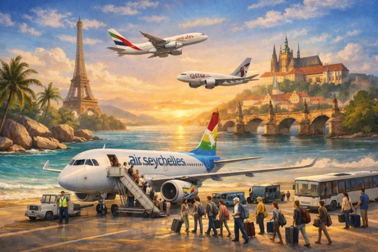 GULF AIRSPACE DISRUPTIONS FROM IRAN WAR HITS SEYCHELLES TOURISM
