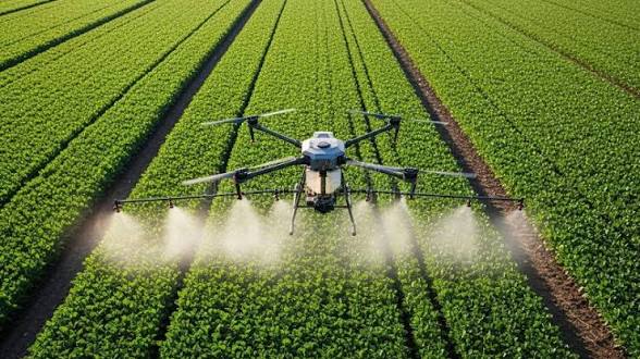 AFRICA'S FARMING SHIFTS AS SPRAYING DRONES ENABLE PRECISION, SAVE LABOUR, AND PROTECT CROPS SUSTAINABLY