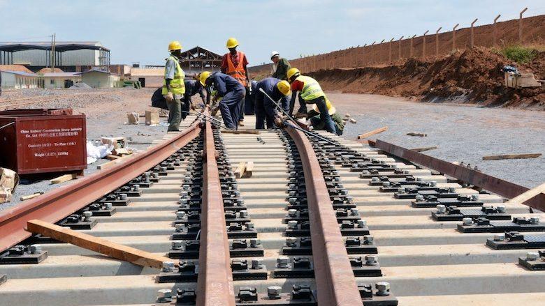 A Standard Gauge Railway train in Kenya highlights the region’s push toward modern, interconnected rail systems linking East African economies.