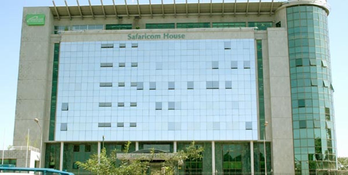 Safaricom House headquarters in Nairobi, Kenya