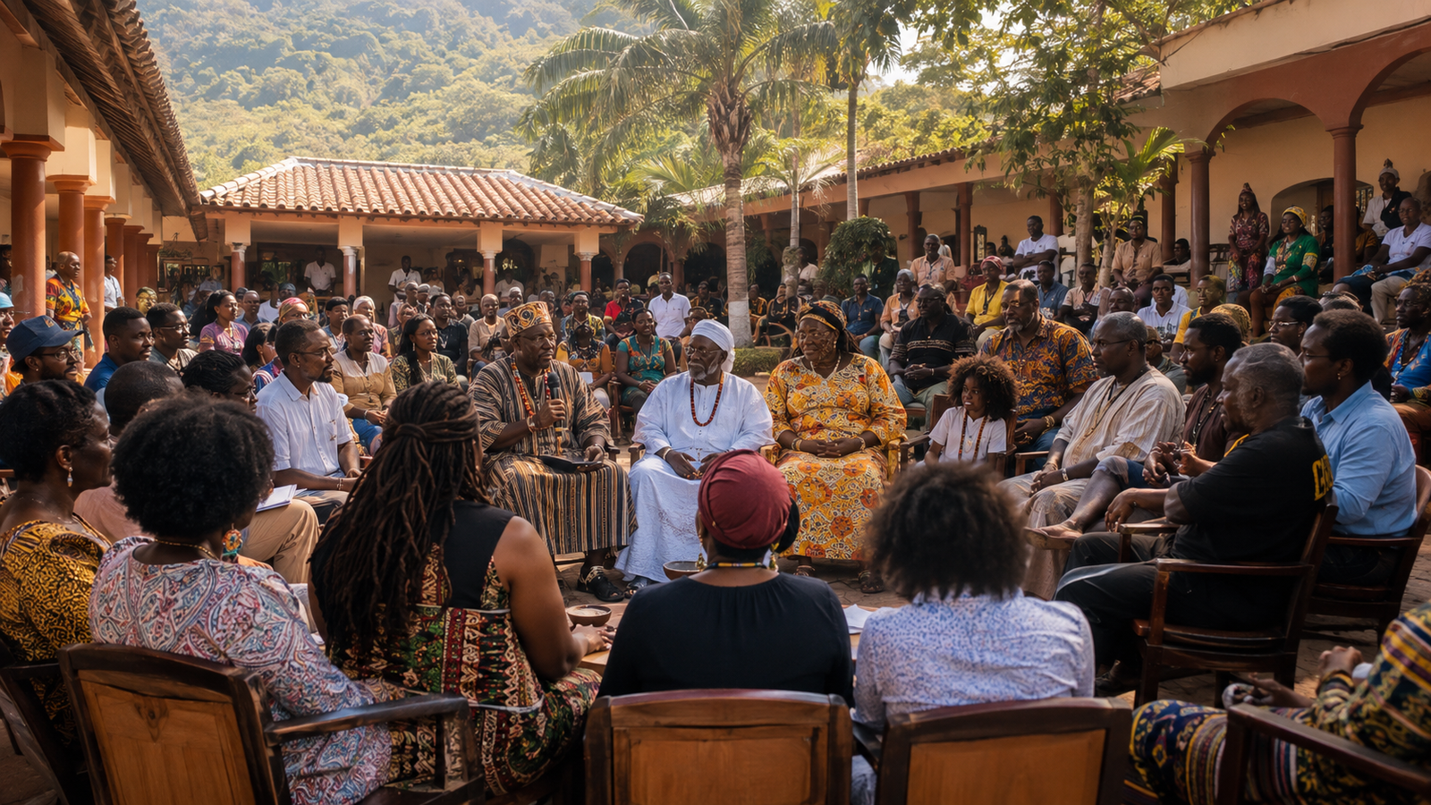 Guests and cultural leaders gathered at the Abibitumi Abibifahodie Film Festival